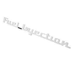 Trim Parts - Trim Parts 1453 1957 Corvette Trunk Emblem "Fuel Injection" EACH - Image 1