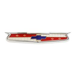 Trim Parts - Trim Parts 2000 1958 Full-Size Chevrolet Hood Emblem Assembly 6-Cylinder EACH - Image 1