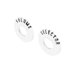 Trim Parts - Trim Parts 5280 1956-57 Corvette Radio Bezel w/o Plates PAIR - Image 2