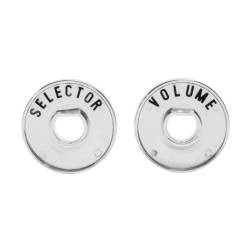 Trim Parts - Trim Parts 5281 1956-57 Corvette Radio Bezel Assembly PAIR - Image 1