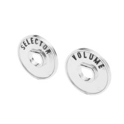 Trim Parts - Trim Parts 5281 1956-57 Corvette Radio Bezel Assembly PAIR - Image 2