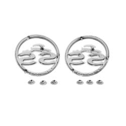 Trim Parts - Trim Parts 2252 1963 Impala SS Rear Quarter Emblem "SS" PAIR - Image 3