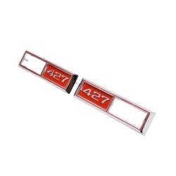 Trim Parts - Trim Parts 4524A 1968 Chevelle Front Marker Light Bezel 427 PAIR - Image 2