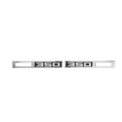 Trim Parts - Trim Parts 4607 1969 Chevelle Front Marker Light Bezel "350" PAIR - Image 1