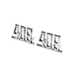 Trim Parts - Trim Parts 2326 1964 Full-Size Chevrolet Front Fender "409" Emblem PAIR - Image 2