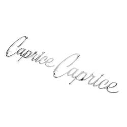 Trim Parts - Trim Parts 2430 1965-67 Full-Size Chevrolet Front Fender Emblem "Caprice" PAIR - Image 2