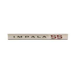 Trim Parts - Trim Parts 2462 1965 Impala SS Rear Lower Molding Emblem "Impala SS" EACH - Image 1