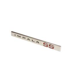 Trim Parts - Trim Parts 2462 1965 Impala SS Rear Lower Molding Emblem "Impala SS" EACH - Image 2