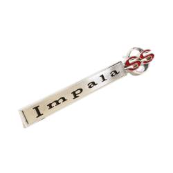 Trim Parts - Trim Parts 2619 1967 Impala Front Fender Emblem "Impala SS" PAIR - Image 2