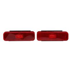 Trim Parts - Trim Parts A6760 70-73 Camaro Rear Side Marker Light Assembly PAIR - Image 1