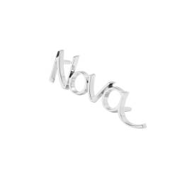 Trim Parts - Trim Parts 3048 1969-72 Nova Front Fender Emblem "Nova" Also Fits 1968 Rear PAIR - Image 2