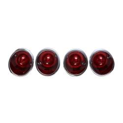 Trim Parts - Trim Parts 5356 1963-67 Corvette Tail Light Assembly 4Pc - Image 1