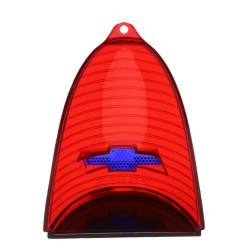 Trim Parts - Trim Parts A1020B Red Taillight Lens for 55 Chevy Full Size Cars - Image 3