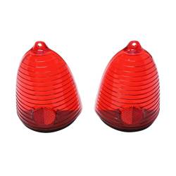 Trim Parts - Trim Parts A1020P 1955 Full-Size Chevrolet Tail Light Lens PAIR - Image 1