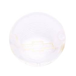 Trim Parts - Trim Parts A1379C 56 Full-Size Chevrolet Red Tail Light Lens w/Chrome Bowtie PR - Image 3
