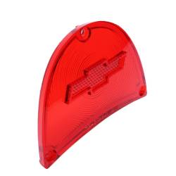 Trim Parts - Trim Parts A1479 1957 Full-Size Chevrolet Red Tail Light Lens w/Bowtie PAIR - Image 2