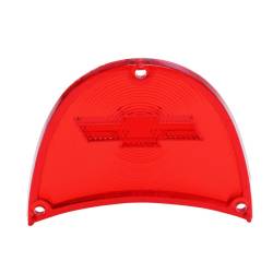 Trim Parts - Trim Parts A1479 1957 Full-Size Chevrolet Red Tail Light Lens w/Bowtie PAIR - Image 3