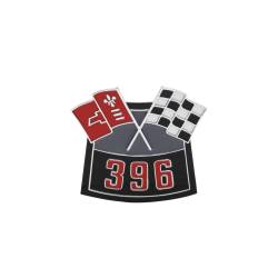 Trim Parts - Trim Parts 4209 1965 Chevelle Z-16 Air Cleaner Emblem Malibu SS "396" EACH - Image 1