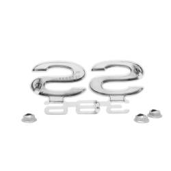 Trim Parts - Trim Parts 4311 1966 Chevelle Rear Panel Emblem "SS 396" EACH - Image 3