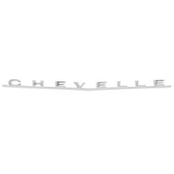 Trim Parts - Trim Parts 4314 1966 Chevelle Trunk Emblem Malibu "Chevelle" EACH - Image 1