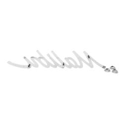 Trim Parts - Trim Parts 4325 1966-67 Chevelle Rear Quarter Emblem "Malibu" PAIR - Image 3