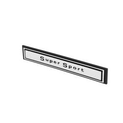 Trim Parts - Trim Parts 4445 1967 Chevelle Dash Emblem "Super Sport" EACH - Image 2