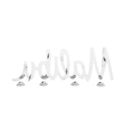 Trim Parts - Trim Parts 4530 1968 Chevelle Front Fender Emblem "Malibu" PAIR - Image 3