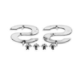 Trim Parts - Trim Parts 4620 1969 Full-Size Chevrolet Front Fender Emblem "SS" White PAIR - Image 3