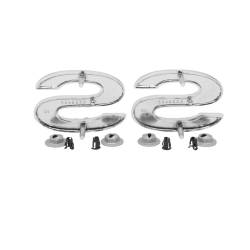 Trim Parts - Trim Parts 4620R 1969 Chevelle SS Front Fender Red "SS" Emblem PAIR - Image 3