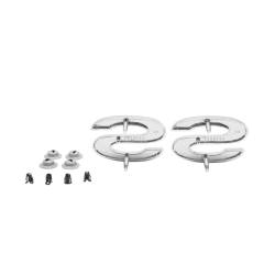 Trim Parts - Trim Parts 4621 1969 Full-Size Chevrolet Front Fender Emblem "SS" Black PAIR - Image 3