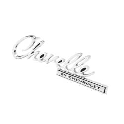 Trim Parts - Trim Parts 4640 1969 Chevelle Rear Deck Emblem "Chevelle by Chevrolet" EACH - Image 2