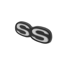 Trim Parts - Trim Parts 4755 71-72 Chevelle Rear Bumper Emblem "SS" EACH - Image 2