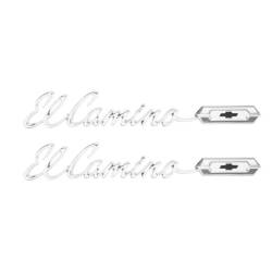 Trim Parts - Trim Parts 4825 1965 El Camino Rear Quarter Emblem "El Camino" PAIR - Image 1