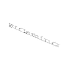Trim Parts - Trim Parts 4837 1967 El Camino Rear Quarter Emblem "El Camino" PAIR - Image 2