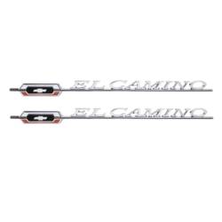 Trim Parts - Trim Parts 4841 1966 El Camino Rear Quarter Emblem "El Camino" PAIR - Image 1