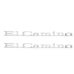 Trim Parts - Trim Parts 4876 71-75 El Camino Front Fender Emblem "El Camino" PAIR - Image 1