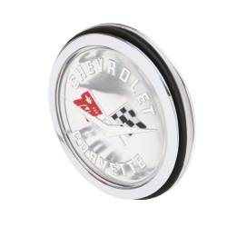 Trim Parts - Trim Parts 5087S 1958-60 Corvette Front & 1958-61 Rear Emblem Assembly EACH - Image 2