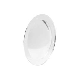 Trim Parts - Trim Parts 5089 1958-60 Corvette Front & 1958-61 Rear Emblem Backplate Silver EA - Image 3