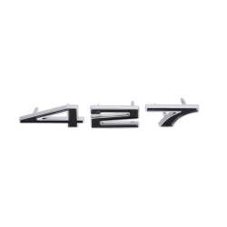 Trim Parts - Trim Parts 5185 1967-69 Corvette Hood Number Set "427" Black - Image 1
