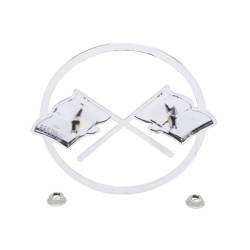 Trim Parts - Trim Parts 5205 1962 Corvette Nose Emblem EACH - Image 3