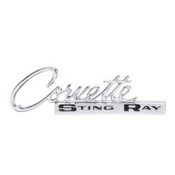 Trim Parts - Trim Parts 5217 1963-65 Corvette Rear Emblem "Corvette Sting Ray" EACH - Image 1
