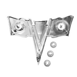 Trim Parts - Trim Parts 5216 1963-64 Corvette Front X-Flag EACH - Image 3