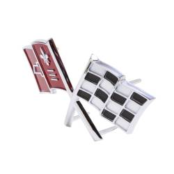 Trim Parts - Trim Parts 5233 1966 Corvette Front X-Flag Emblem EACH - Image 2