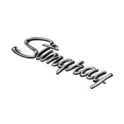 Trim Parts - Trim Parts 5237 1969-73 Corvette Front Fender Emblem "Stingray" EACH - Image 2