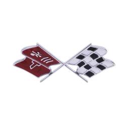 Trim Parts - Trim Parts 5952 1969-73 Corvette Fuel Door Emblem EACH - Image 1