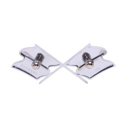 Trim Parts - Trim Parts 5952 1969-73 Corvette Fuel Door Emblem EACH - Image 3