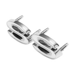 Trim Parts - Trim Parts 6810 1969-72 Camaro Front Fender Emblem "SS" White PAIR - Image 2