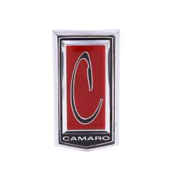 Trim Parts - Trim Parts 6821 71-74 Camaro Front Header Panel Emblem EACH - Image 1