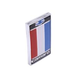 Trim Parts - Trim Parts 6838 1975-77 Camaro Rear Emblem Assembly Red White Blue EACH - Image 2