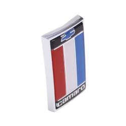 Trim Parts - Trim Parts 6843 1975-77 Camaro Front Header Panel Emblem Red White Blue EACH - Image 2